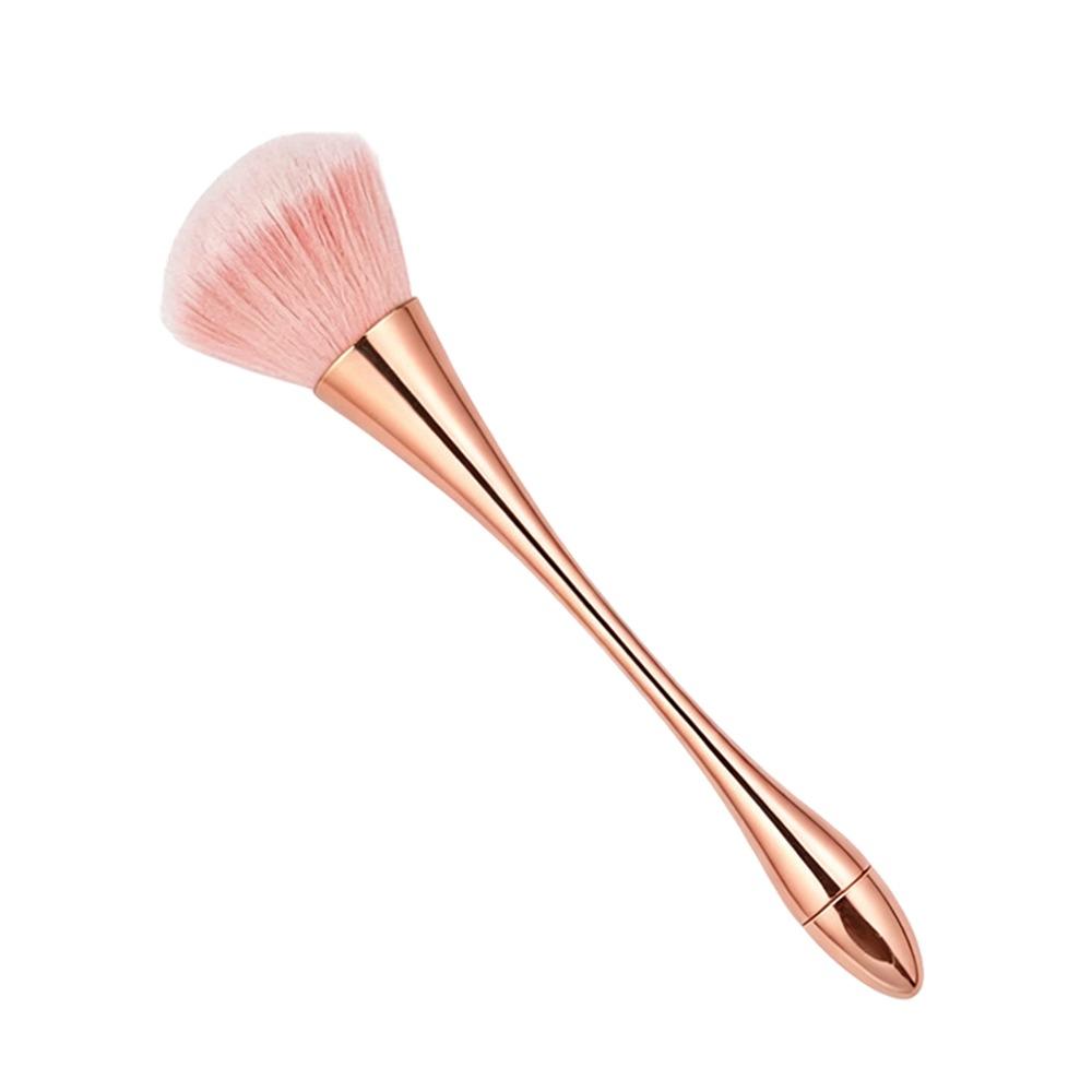Rose Gold Powder Remover Manicure Brush Rose Gold Manicure Tool Desktop Manicure Area Tidying Work