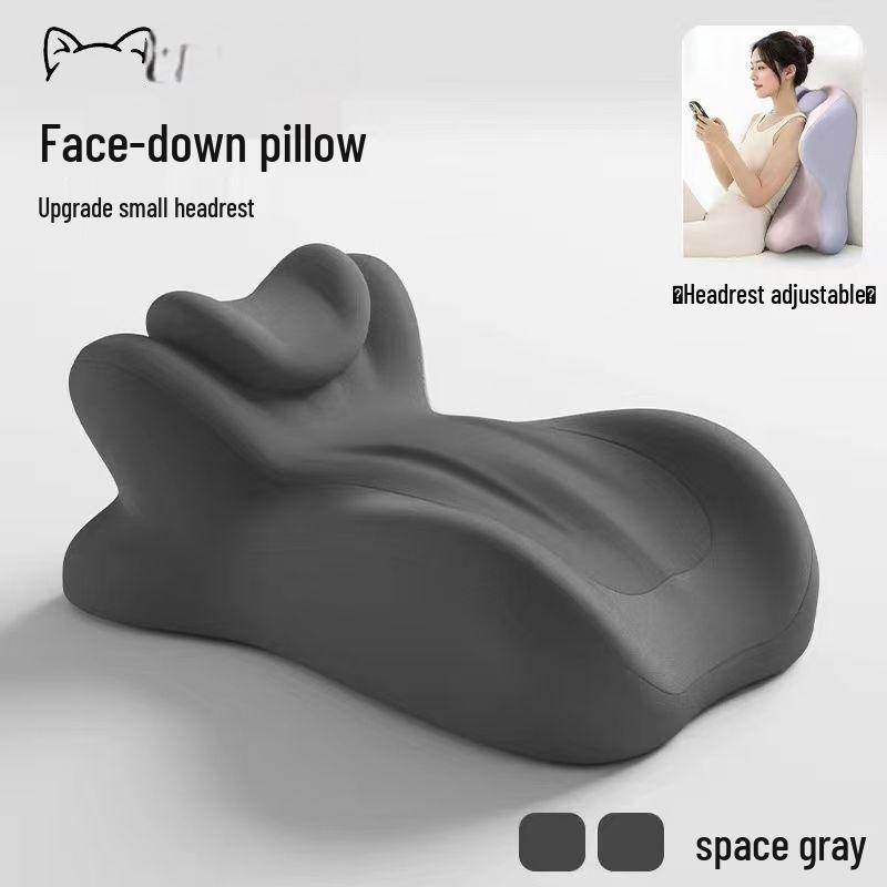 Multifunktionale Bauchschlaf-Kissen für Seiten- und Bauchschläfer - Ideal zum Spielen, Lesen und für Komfort am Bett
