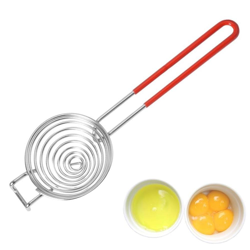 Egg Separator Spiral 304 Stainless Steel With Long Handle