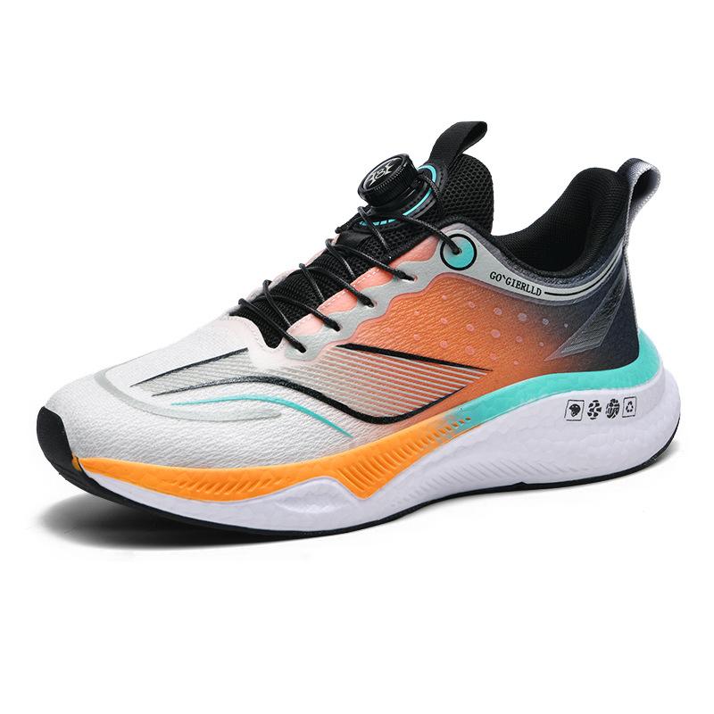 2025 couple red rabbit 6Pro running shoes spring and summer rotating buckle racing shock absorption ultra-light men's sports shoes trend thick sole