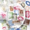 4 Styles 30 Pcs Vintage Material Paper Junk Journal DIY Scrapbooking Collage Materials Creative Stationery Background Paper