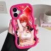 HSR Himeko Wavy Edge TPU Mobile Phone Case for iPhone 17 16 15 14 13 12 11 Air Pro Max Plus Colorful Cover