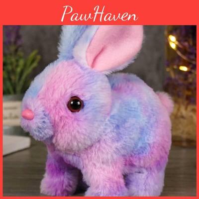 Hase Plüschtier Niedliches Spielzeug Mit Fähigkeit zur Tonerzeugung und zum Springen Für Geschenk Kinder