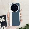 Color Blocking Matte Leather Case For VIVO X300 Ultra X200 X300 Pro X300s X200s X200 Ultra Luxury Non-slip Plating Armor Cover