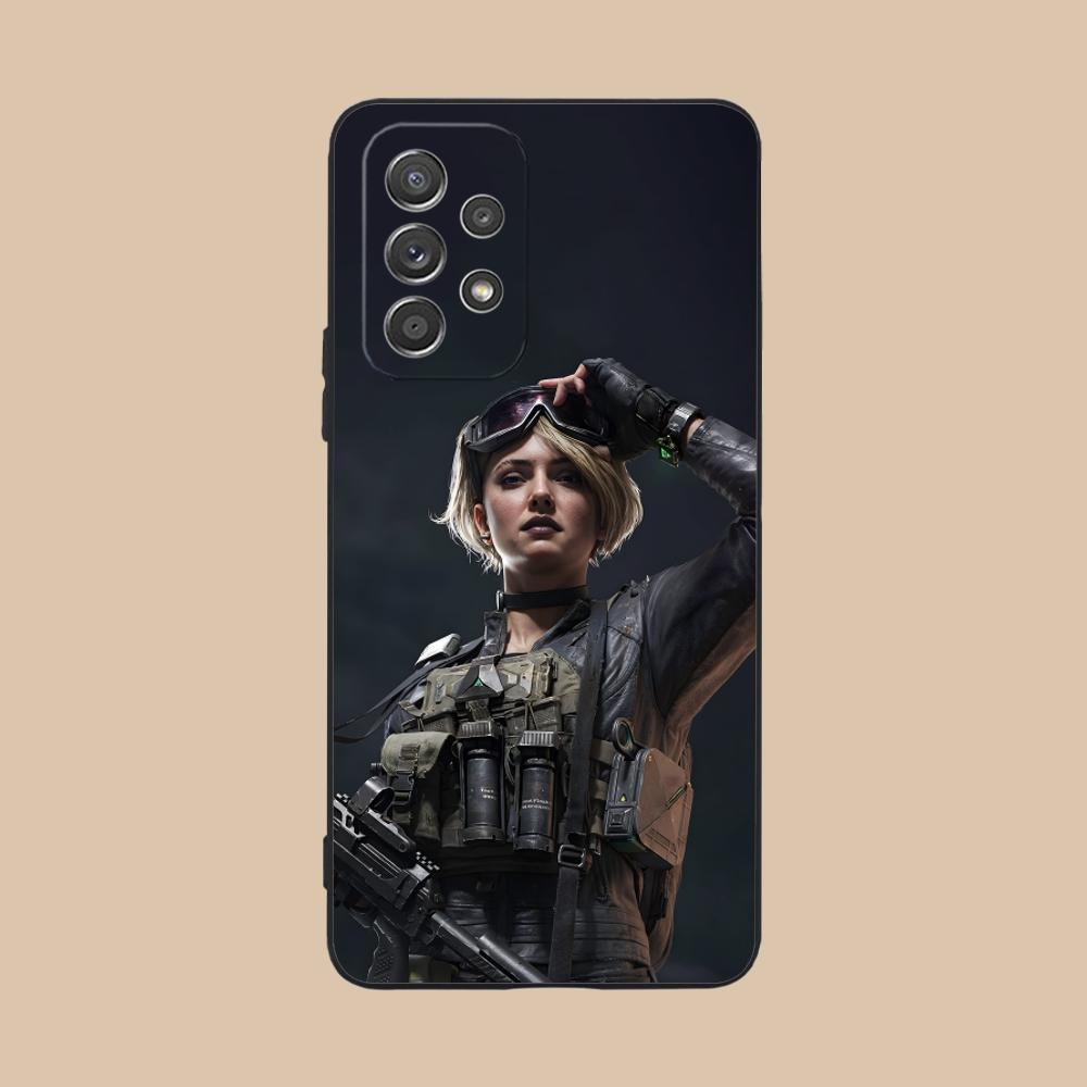 Game Delta Force Matte TPU Mobile Phone Case for Samsung Galaxy M55 54 42 35 34 33 32 23 22 15 14 13 12 F55 5G Colorful Cover