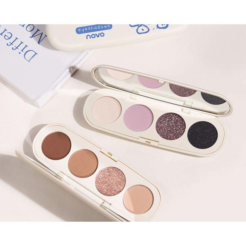NOVO - Happy Puppy Quad Color Eyeshadow Palette - 4 Types