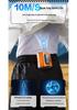 Portable Outdoor Waist Fan with Cooling Ice Pack and Long-Lasting Battery