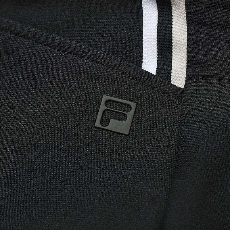 Fila Golf Series Fashion Classic Trendy Versatile Elastic Soft Comfortable Straight Leg Knit Sports Pants Women Bottoms A11W545802FBK