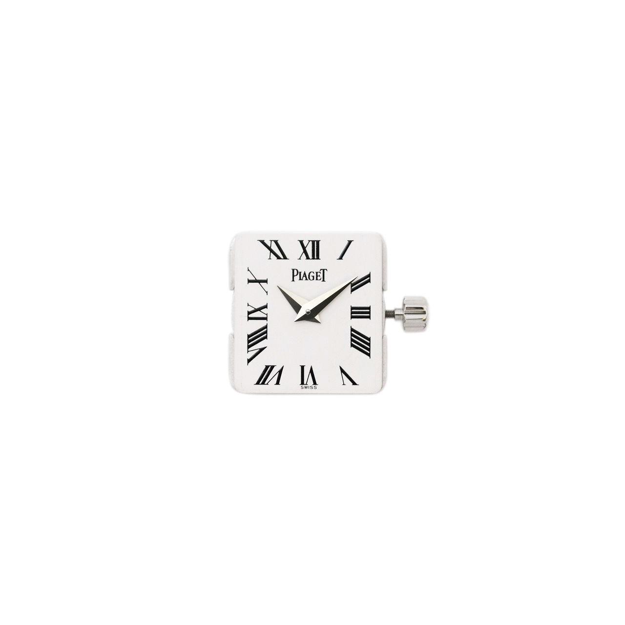 Used Piaget Ladies Protocol Movement QZ White Dial Cal.157P Movable Item Repair Details Included