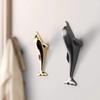 Cartoon Key Wall Hanging Hooks Cute Clothes Storage Holder Funny Dolphin Decor Hooks  Entrance Hall