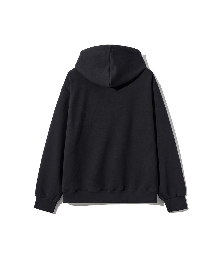 GAKKAI UNIONS Noir Symbol Applique Hoodie Black