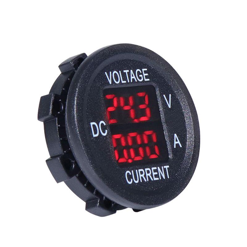 Universal DC 9V To 48V 10A Digital Voltmeter Ammeter Voltage Current Meter Measurement LED Display For 12V 24V 36V Electric