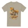 Wild Wings Unisex Adult Wildlife Cheetahs T-Shirt