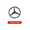 WVQ5   52/58mm ABS Emblem for Mercedes Benz W246 W176 A63 W166 W212 W213 W177 W205 C180 C63 W167 A35 Car Steering Wheel Logo with Pins