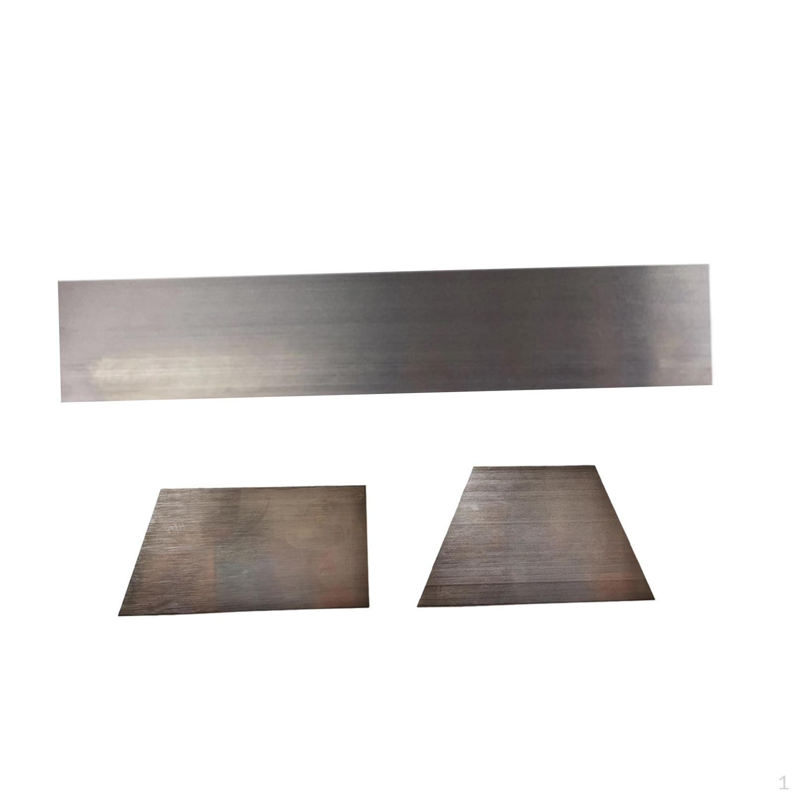 

3x Car Body Filler Steel Plates Improving Efficiency Resin