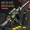 M416 Bolt-Action Soft Bullet Toy Gun - Single-Shot Simulation Rifle for Children's Play