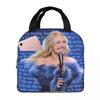 Freya Skye Singer Tour 2026 Merch Insulated Lunch Bags For Travel Food Container Reusable Thermal Cooler Lunch Boxes
