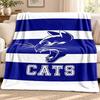 Geelong Cat blanket Flannel Blanket Soft Cozy Plush Throw for Sofa Bed Lightweight Home Decoration Outdoor camping