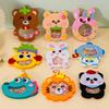 NonWoven Fabric Animal Pendant Craft Kits Making Set for Toddler Early Educational Toy Handmade Hanging Decoration