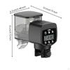 Automatic Fishes Feeder Timer Control Timed Adjustable Portions Pet Supply Wy350z