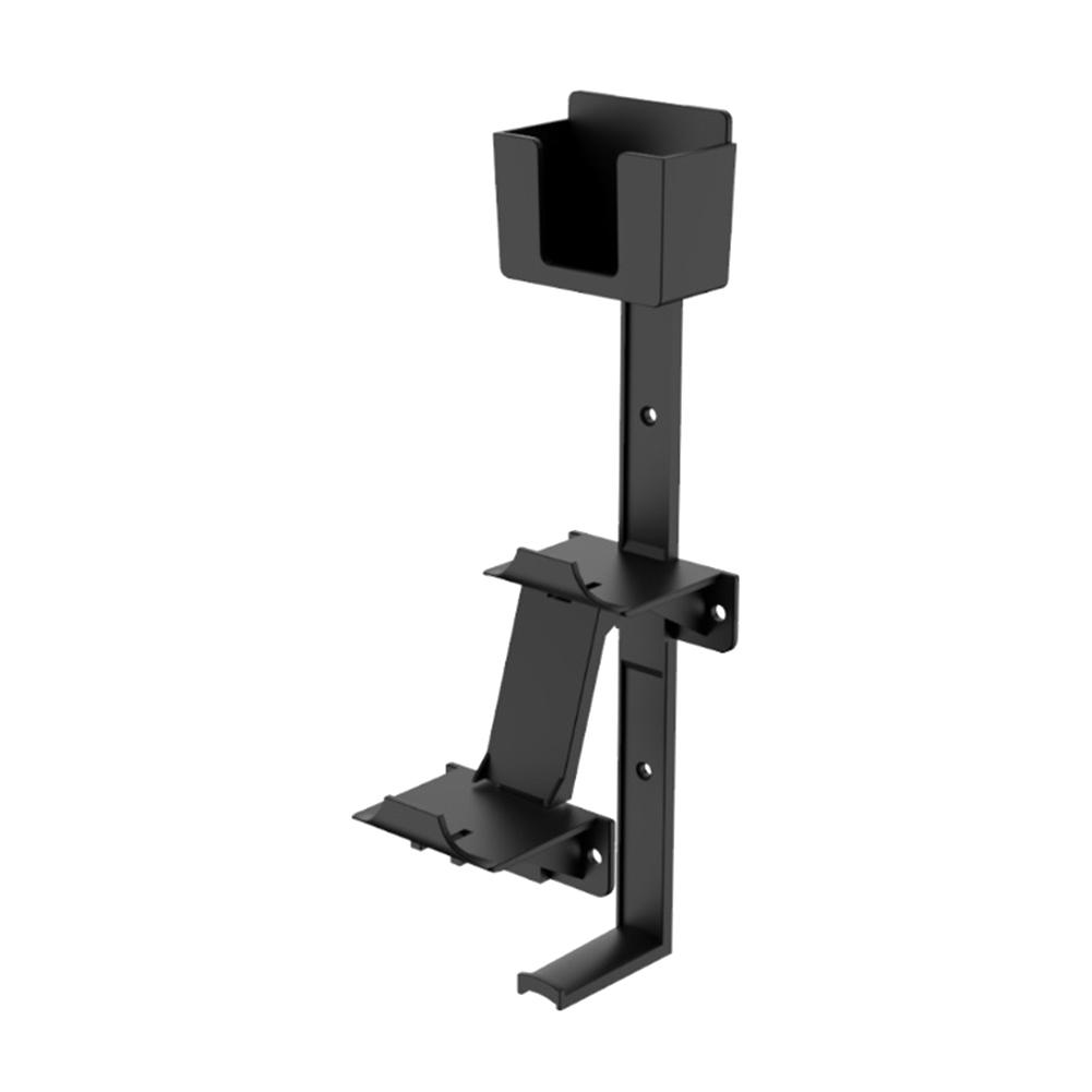 

Универсальный настенный кронштейн для игрового контроллера для PS5 PS4 Xbox Switch, держатель для гарнитуры, органайзер для хранения гарнитуры и пульта дистанционного управления чёрный