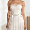 Pearl Embellishment Flower Sash Belt Handmade Beading Rhinestone Waist Band  Party Dress Up