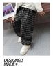 Boys' Korean-Style Loose Plaid Pants - Versatile, Fashionable Spring/Autumn Long Pants for Small To Medium Children (2025)