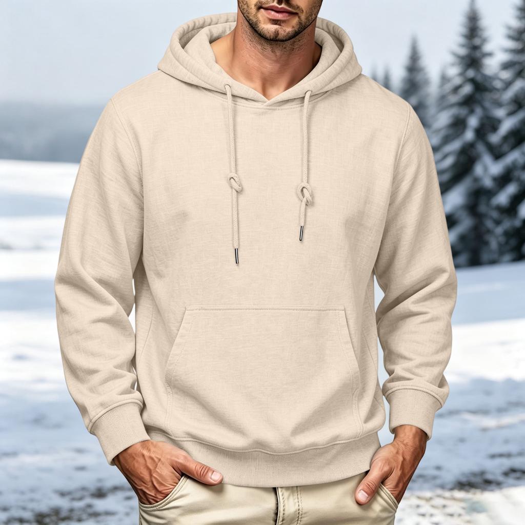 Herren Pullover Hoodie mit Farbe Vielseitig Lässig Alltagsbekleidung