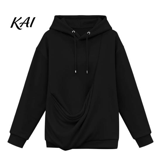 Fall Winter Hoodie Women Pet Pouch Hoodie, Oversized Hooded Sweatshirt with Kangaroo Pouch, Dog Cat Carrying Pullover Top for