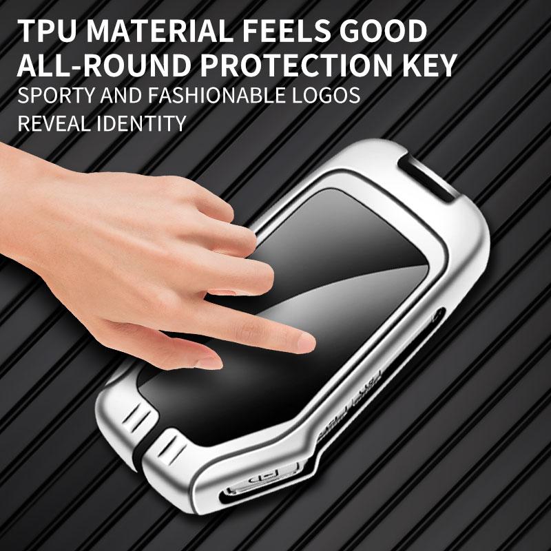 3/4 Button Car Key Case For Kia Gt Line Forte Seltos K3 K5 Sportage Ceed Soul Zinc Alloy Remote Control Key Case