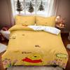 Cartoon Pooh Bear and Eeyore Bedding Set, Winnie Pooh Duvet Cover Set Comforter Bedding Sets Bed Set Home Decor Bedding Sets