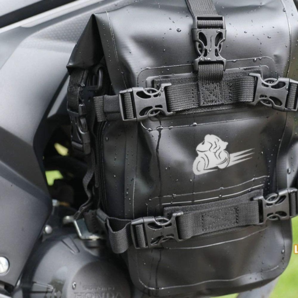 Waterproof Motorcycle Bumper Bag PVC Protective Bar Side Bag  Motorcycle Accessories