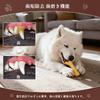 KrauzPet Dog Chew Toy 2-Pack for Medium Dogs, Durable Deer-Shaped Smoked Beef Flavor Dental Chew Toy, Teeth Cleaning, Boredom Relief