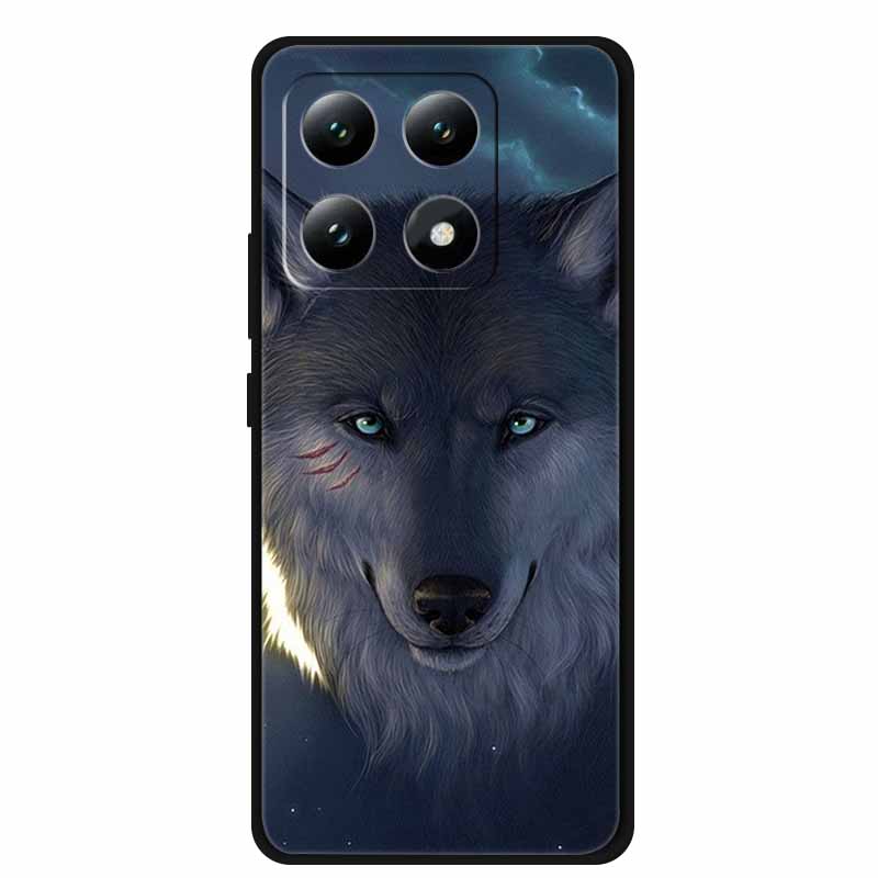 

Чехол Для Xiaomi 17 pro max Мягкий Силиконовый Чехол Для Телефона Funda Для Xiaomi17 Черный ТПУ Защитная Задняя Панель Мультяшные Цветы Аниме Бампер -Xiaomi17 pro 5G