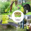 AC80RL3 String Trimmer Replacement Spool, Compatible with Ryobi One Plus+ AC80RL3 18v, 24v, and 40v Cordless Trimmers, 080 Inch Twisted Line, AC80RL3