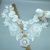 New Water-Soluble Milk Silk Clothing Collar Hollow Eyelashes Lace Lace Non-Elastic White Collar