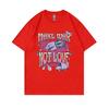 Make War Not Love Funny Meme Print T Shirts Unisex Womens Vintage Oversized Short Sleeve Unisex High Quality Cotton Pure Tshirt