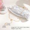 Xiaomi Vnox Fashion Jesus Cross Tail Y-shaped Necklace Metal Heart Round Accessories Women Religious Necklace Bracelet Set