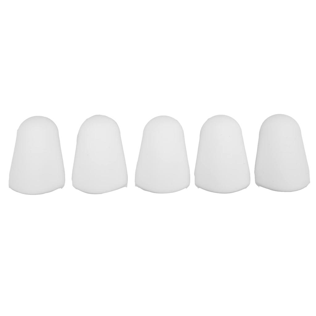 Saxophone cap kit, clarinet silicone mouthpiece cap set, white.