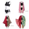 Entzückendes Demon Slayer Kimetsu No Yaiba Strand Cosplay Bikini Badeanzug Set mit Shinobu Kocho