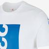 Jordan Air T Shirt Men's White Blue AT8818-101