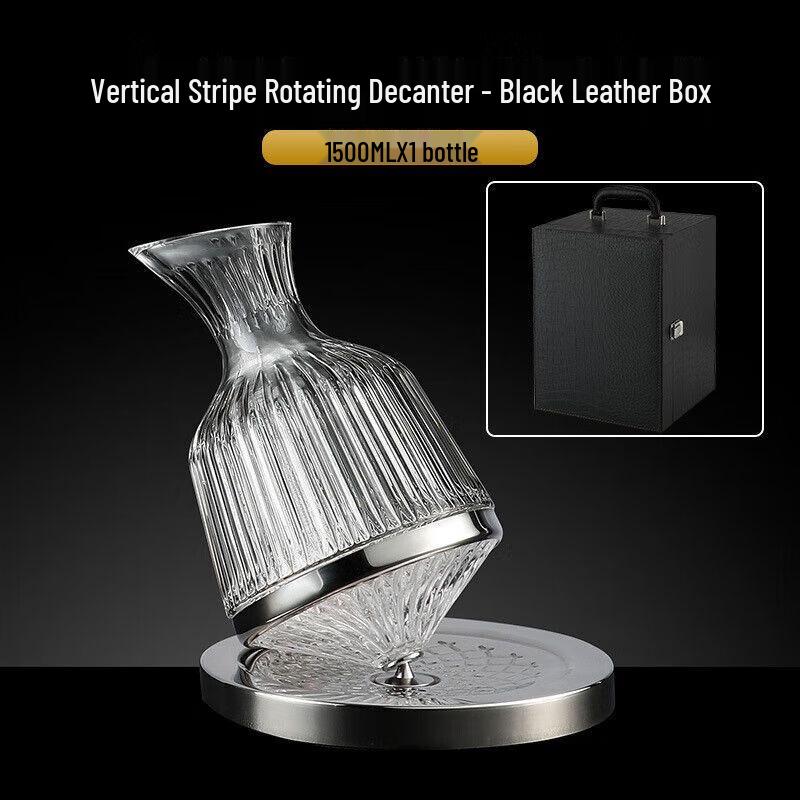 Crystal Tumbler Wine Decanter Set