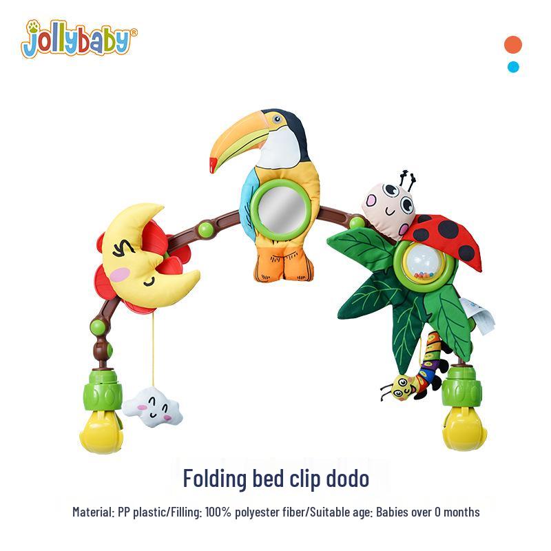 

Jollybaby Клипса-погремушка «Ветряная мельница» Успокаивающая игрушка для младенцев 0-1 год