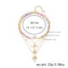 Multi-layer Boho Choker Jewelry Starfish Ocean Shell Bead Necklace Collarbone Chain  Female Fashion