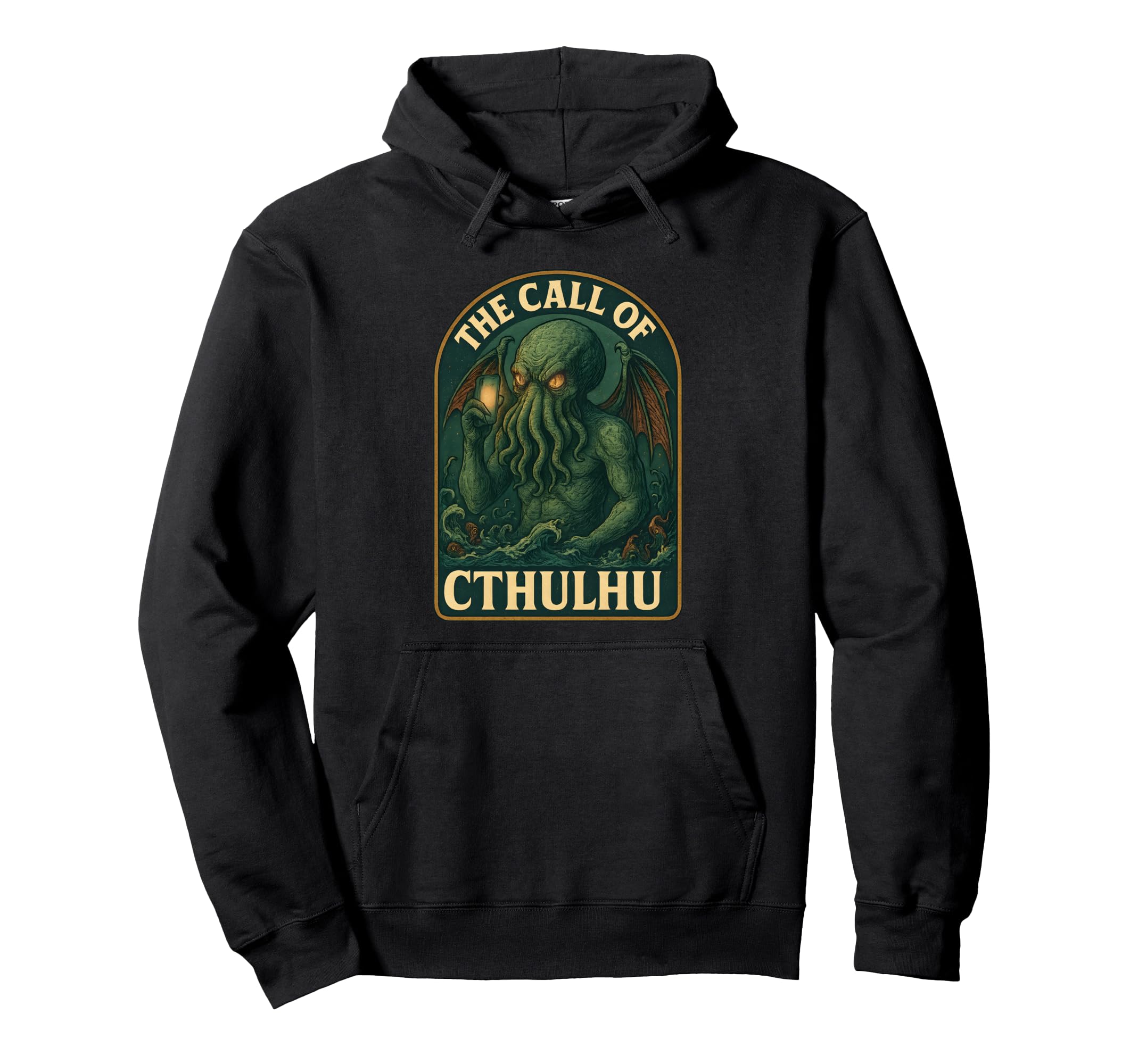 Call of Cthulhu, humor, absurd horror, Lovecraft, geek, hoodie