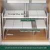 Ret retractable Under-Sink Kitchen Storage Rack