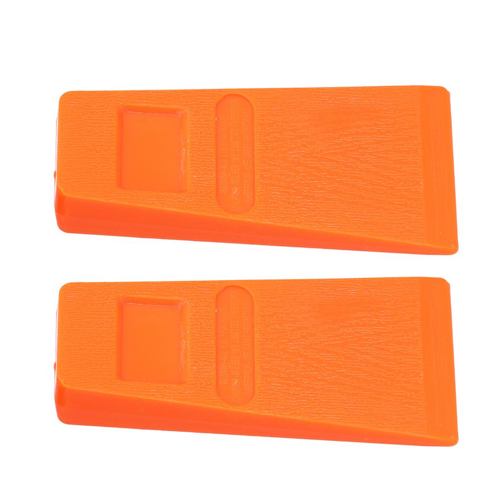 Tree Felling Wedges Safe Effort Saving ABS Plastic Weatherproof Stable Convenient Chainsaw Wedges for Lumbering