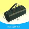 Large Capacity Wear-Resistant Canvas Tool Bag for Electricians and Woodworkers with Multi-Function Storage