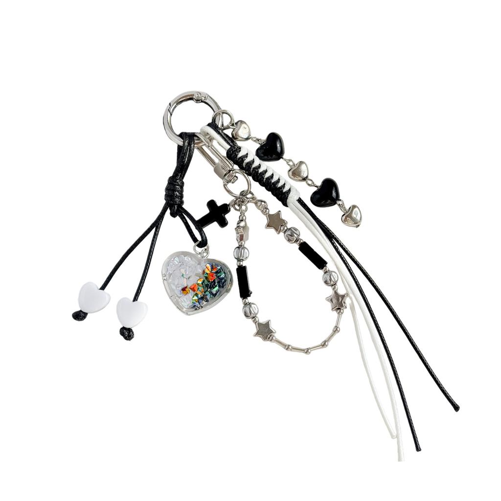 Creative New Bag Pendant Personalized Woven Schoolbag Pendant Cross Mobile Phone Chain Keychain Gift Fashionable and Versatile