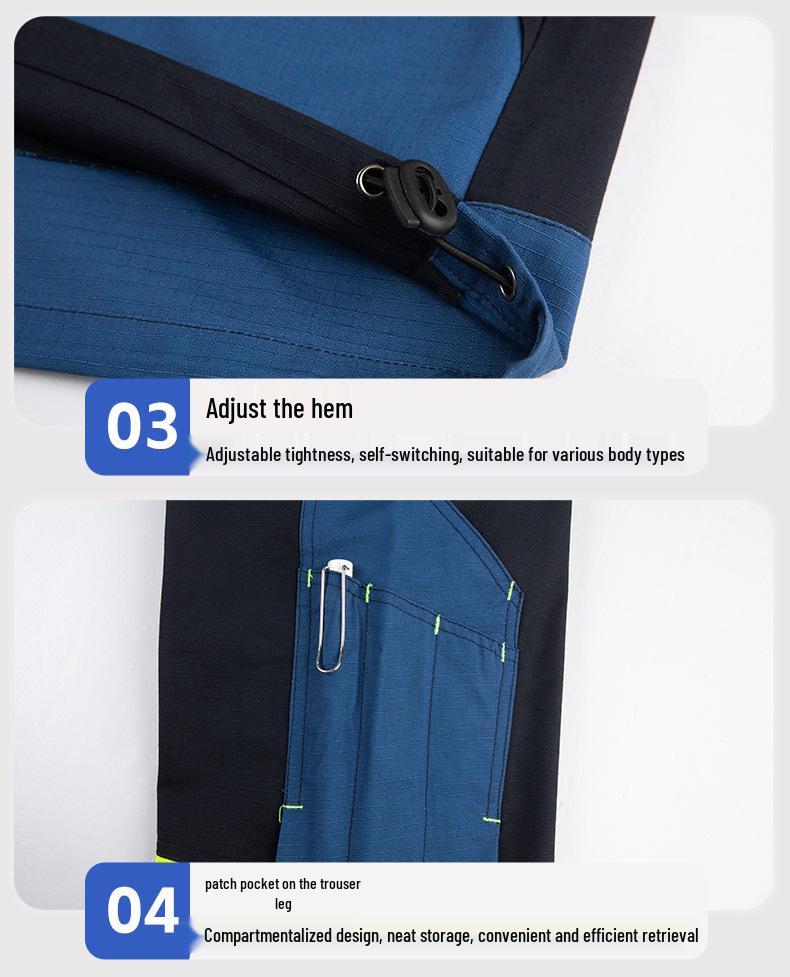 Tear-Resistant Men's Workwear: Durable, Wear-Resistant Clothing for Miners, Construction, and Electricians, Customizable for All Seasons.